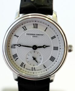 Frederique Constant Women's FC235M1S6 Slim Line Analog Display Swiss Quartz Black Watch 15 81pMNzdz 0L