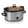 Crock-Pot Cook and Carry 6 Quart Manual Portable Slow Cooker and Food Warmer, Stainless (SCCPVL600-S) 48 81pMpXtqWrL