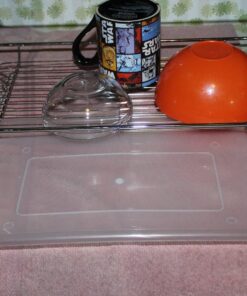 Better Chef 16-inch H Dish Rack, Chrome-Plated (93575780M) S-Shape 33 81pN0liQgL