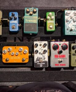 WORLDS BEST CABLES 6 Units - 6 Inch -Pedal, Effects, Patch, Instrument Cable Custom Made Made Using Mogami 2319 Wire and Eminence Gold Plated ¼ inch (6.35mm) R/A Pancake Type Connectors 40 81pNLXGMmXL