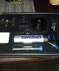 Dremel 2200-01 Versa Flame Multi-Function Butane Torch Perfect for Wood Burning, Leather Crafting, Stencil Cutting, Cordless Soldering, Hot-Knife Cutting of Foam, Plastics and Rope 47 81pOQ5TP7wL