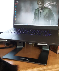 Nulaxy Laptop Stand, Detachable Ergonomic Laptop Mount Computer Stand for Desk, Aluminum Laptop Riser Notebook Stand Compatible with MacBook, Dell XPS, All 10-16" Laptops - Gray A-Grey 39 81pOWpuP5iL