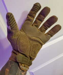 Mechanix Wear: M-Pact Tactical Gloves with Secure Fit, Touchscreen Capable Safety Gloves for Men, Work Gloves with Impact Protection and Vibration Absorption (Camouflage - MultiCam, Large) Camouflage - Multicam 46 81pP4YC8a5L