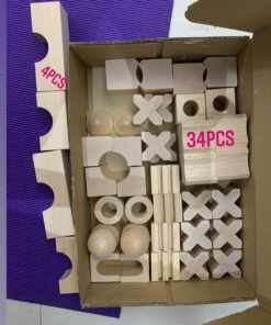 HABA Basic Building Blocks 102 Piece Extra Large Wooden Starter Set (Made in Germany) 28 81pQ O9NclL