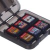 Amazon Basics Game Storage Case for 24 Nintendo Switch Games Black
