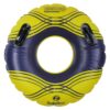 42-Inch Inflatable Yellow and Blue Striped Swimming Pool Ring Inner Tube 34 81pRB94jSL