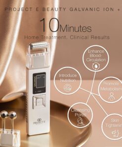 Project E Beauty Galvanic Facial Lifting Roller | Wireless Galvanic Facial Machine Skin Care Reduce Wrinkles Skin Tightening Firming Fine Lines Desincrustation Deep Pore Cleansing Rejuvenation Device 16 81pRhB3fuBL