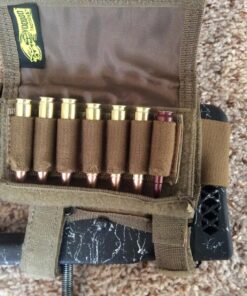 VOODOO TACTICAL Adjustable Cheek Rest with Ammo Carrier Coyote 39 81pT4v6asuL