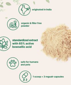 Micro Ingredients Organic Boswellia Serrata Extract Powder, 8 Ounce, Pure Boswellia Supplement with 65% Boswellic Acid, Supports Joints, Knees and Bones Health, Non-GMO, Pet Friendly, India Origin 11 81pTxdU8YjL