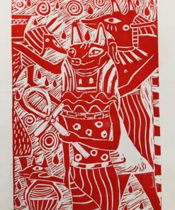 Speedball Deluxe Block Printing Kit - Includes Inks, Brayer, Bench Hook, Lino Handle and Cutters, Speedy-Carve Block, Mounted Linoleum Block Deluxe Block Printmaking Kit 23 81pUrRn4gCL