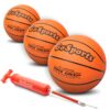GoSports 7 Inch Mini Basketball 3 Pack with Premium Pump - Perfect for Mini Hoops or Training 17 81pVdbMf0tL