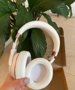 Raycon Everyday Wireless Bluetooth Over Ear Headphones, with Active Noise Cancelling, Awareness Mode and Built in Microphone, IPX 4 Water Resistance, 38 Hours of Battery Life (Rose Gold) Rose Gold 34 81pWm51TEPL