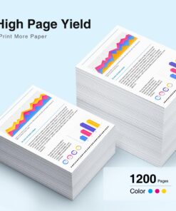 starink Compatible Ink Cartridge Replacement for Brother LC20e Color Work for MFC-J985DW MFC-J775DW MFC-J5920DW Printer(3 Cyan, 3 Magenta, 3 Yellow) 9-Pack 9 81pX 8DwVcL