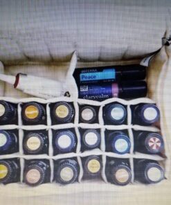 Essential Oil Bag Organizer/Carrying Case - Hold up to 30 Bottles of 15ml Oils! (Beige, M) 19 81pXZEEnt5L