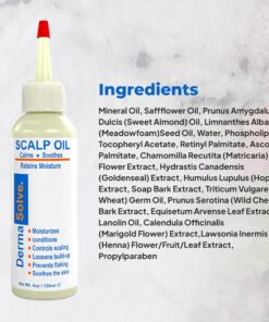Dermasolve 4 oz Psoriasis, Seborrheic Dermatitis, & Dandruff Scalp Oil 2 Pack | Dermatologist Approved | Flaky Scalp Relief | Clinically Tested, Long-Lasting Itch-Free, High-Performance Formula 4 Ounce (Pack of 2) 21 81pXqYWc6L
