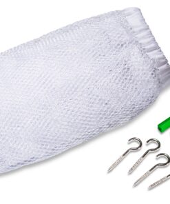 Handy Laundry Jumbo Toy Hammock, Organize Stuffed Animals or Children's Toys, Looks Great with Any Decor While neatly organizing Kid's Toys and Stuffed Animals, Expands to 5.5 feet, White 22 81paLZ2gMkL