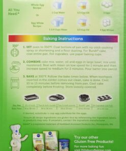 Pillsbury Funfetti Gluten Free Cake and Cupcake Mix (Bundle of 2) Vanilla 1.06 Pound (Pack of 2) 12 81pbAe nmyL