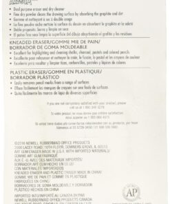 Prismacolor Premier Kneaded, ArtGum and Plastic Erasers, 3 Pack 10 81pbK9DmllL