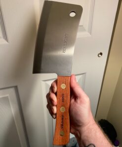 Dexter-Russell 8" Stainless Heavy Duty Cleaver, S5288, Traditional Series, Silver 44 81pbctzupzL