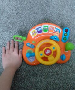 VTech Turn and Learn Driver Amazon Exclusive,Orange Orange Standard Packaging 56 81pcQLz2rL