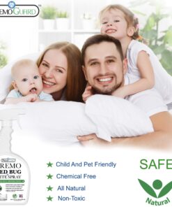 Bed Bug Spray Killer by Premo Guard – 24 oz – Fast Acting – Stain & Scent Free – Child & Pet Friendly – Best Extended Protection – Industry Approved – Satisfaction Guarantee 24 Fl Oz (Pack of 1) 18 81pcpW3E3RL