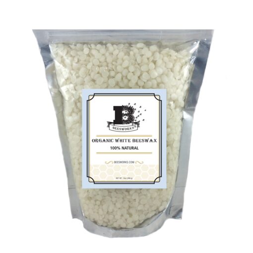 Beesworks® Organic White Beeswax Pellets - 14 oz