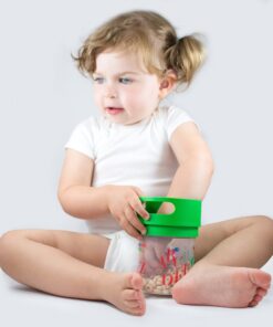 Munchie Mug Spill Proof Snack Cup Green, 12 Ounce jar, Made in The USA 12 oz 12 81pfc0r0h2L