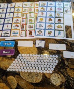 Torlam Visual Schedule for Kids Chore Chart, Morning Bedtime Routine Chart for Toddlers, Responsibility Daily Schedule Board Communication Cards Autism Learning Materials for Home School, 86 Cards 48 81pfuz5XyL