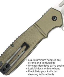 CRKT Homefront Pocket Knife K270GKP 25 81pfy046KSL