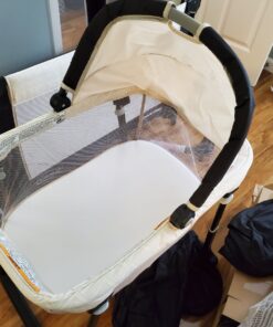 Graco Pack 'n Play Day2Dream Travel Bassinet Playard Features Portable Bassinet Diaper Changer and More (Lo, Lo, W/Fold Flat Bassinet) 44 81phyDixpAL