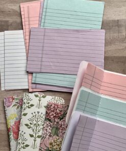 Amazon Basics Narrow Ruled 5 x 8-Inch Lined Writing Note Pads, 6 Count (50 Sheet Pads), Multicolor 5-Inch by 8-Inch 42 81pk2V8rXiL