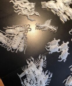 Glow in the Dark Insects - 144 Pieces - Party Favor and Prank Toys - Assorted Reptiles and Bugs Toys – Great for Halloween, Birthday Parties, Piñatas, Prizes and More - by Skeleteen 30 81pl8WJnJL