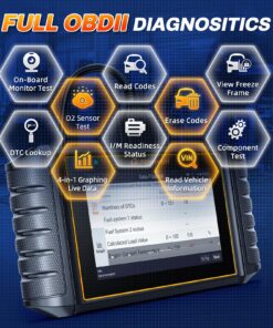 2023 Newest FOXWELL NT716 Code Readers & scan Tools with 9 Reset(TPMS/Oil/EPB/SAS/BMS/Throttle/Injector Coding), Check ABS/SRS/Transmission/Engine obd2 Scanner with Battery Test, Lifetime Free Update 24 81pmEiDfnXL