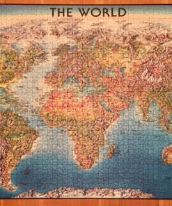 Ravensburger World Map 2000 Piece Jigsaw Puzzle for Adults – Softclick Technology Means Pieces Fit Together Perfectly 23 81poWhzlx3L