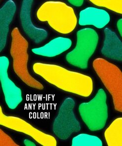 Crazy Aaron's Thinking Putty for Kids - DIY Special Effects Putty Kit (6 Putties Included)- Glow-In-The-Dark, Sparkle, Heat-Sensitive - Includes Colored Pencils and Instructional Mat - Never Dries Out 18 81ppdmp4lYL