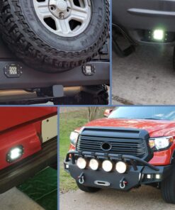 Nilight - NI23C-18W 2PCS 18W Spot LED Work Light Driving Lights Led Light Bar Off Road Led Lights Flush Mount for Jeep Truck Tacoma Bumper ATV UTV,2 Years Warranty 2PCS 18W Spot Flush Mount 35 81pq6ZTXsNL
