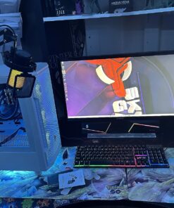 Skytech Gaming Archangel Gaming PC Desktop – Intel Core i7 12700F 2.1 GHz, NVIDIA RTX 4060 Ti, 1TB NVME SSD, 16GB DDR4 RAM 3200, 600W Gold PSU, 240mm AIO, 11AC Wi-Fi, Windows 11 Home 64-bit,White 12700F | 4060 Ti 8G 15 81pqhEE0woL