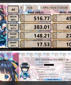 Silicon Power 4TB SSD 3D NAND A55 SLC Cache Performance Boost SATA III 2.5" 7mm (0.28") Internal Solid State Drive (SP004TBSS3A55S25) 3D NAND (4TB) 19 81psvOZ6UlL