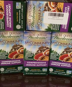 Host Defense, MyCommunity Capsules, Advanced Immune Support, Mushroom Supplement with Lion’s Mane and Reishi, Unflavored, 120 120 Count (Pack of 1) Standard Packaging 28 81pt9twSjxL