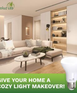 Bioluz LED 4 Pack BR20 LED Bulb 3000K Bright Soft White 6W = 50 Watt Replacement 90 CRI 540 Lumen Indoor/Outdoor UL Listed CEC Title 20 Compliant (Pack of 4) Soft White 3000k 4 Count (Pack of 1) 9 81pvKGQEbL