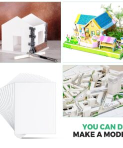 CreGear Foam Board 20 x 30 x 3/16", 15 Pack White Poster Board Lightweight Signboard Foamboard for Crafts, Framing, Art, Display, Presentation 20x30 Inches 14 81pwk2N3PcL 3