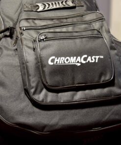 ChromaCast Acoustic Guitar 6-Pocket Padded Gig Bag with Guitar Strap and Pick Sampler 64 81pxujzGWL