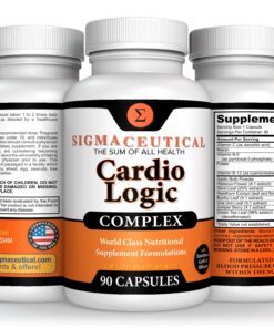 Sigmaceutical Hawthorn Extract Supplement, Olive Leaf Supplement, Garlic Extract Supplement & Hibiscus Supplement - 90 Capsules 90 Count (Pack of 1) 10 81pyQaRXorL