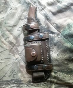 Ottoza Handmade D2 Steel Tracker Knife - Survival Knife - Camping Knife - Outdoor Knife - D2 Tools Steel Hunting Knife with Sheath Horizontal Carry Fixed Blade Knife No:116 Classic 40 81pyhoNX1KL