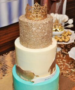 Gold Crown Cake Topper, Vintage Crown, Small Gold Wedding Cake Top, Princess Cake, The Queen of Crowns 34 81pz aQRuBL