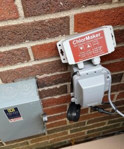 ControlOMatic ChlorMaker Saltwater Chlorine Generation System for Spas and Hot Tubs Up to 2000 Gallons Spas up to 2,000 Gal. 13 81q HP3QPL