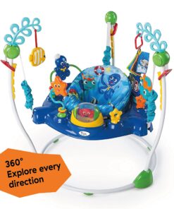 Baby Einstein Neptune's Ocean Discovery Activity Jumper, Ages 6 months +, Max weight 25 lbs., Unisex 26 81q0EfXt2HS