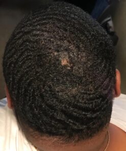 COLDLABEL Hair Wolfin Pomade - Natural Organic Mens Hair Balm - Strong Hold, Full Shine Hair and Scalp Care - Made with Vegan Ingredients, Shea Butter, Jojoba, Lavender, Honey, and More Hair Pomade 37 81q0nVMleHL