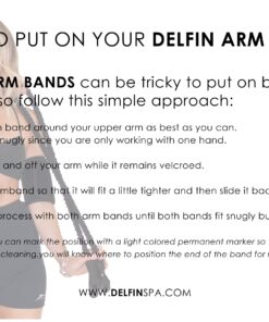 Delfin Spa Heat Maximizing Neoprene Adjustable Armbands (Pair) for Women & Men, Black, One-Size 12 81q14r8BuUL