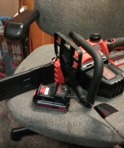 BLACK+DECKER 20V MAX Chainsaw Kit, Cordless, 10 inch, Tool-Free Chain Tensioning, Oil Lubrication System, Battery and Charger Included (LCS1020) 20V Chainsaw Kit 39 81q1YbpdPoL